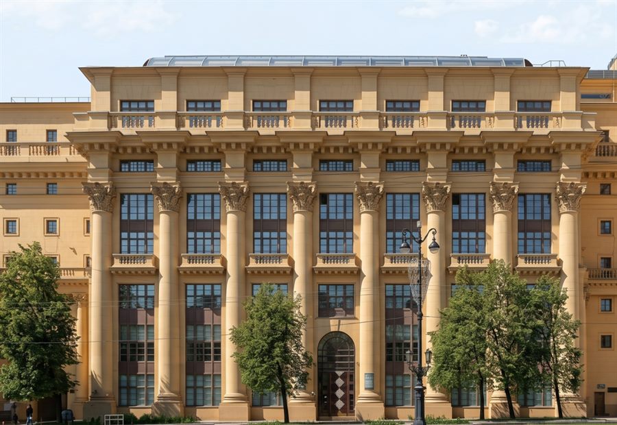 Дом на Моховой&nbsp;—&nbsp;Жолтовский, 1932–1934